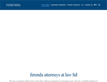 Tablet Screenshot of ferenda.fi